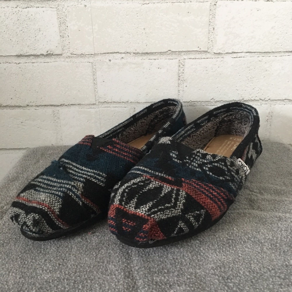Toms Tribal Wool Women's Classics Shoe 💙